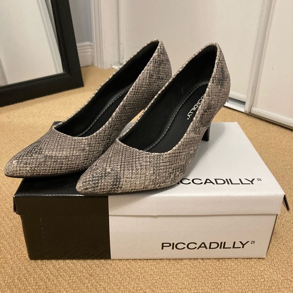 Animal print classy low heel pumps - Picture 5 of 7